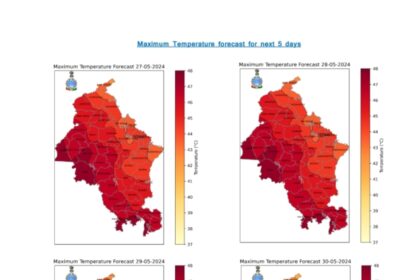 पंजाब, हरियाणा और चंडीगढ़ में 28 से 30 मई 2024 के दौरान भीषण ऊष्ण लहर की संभावना