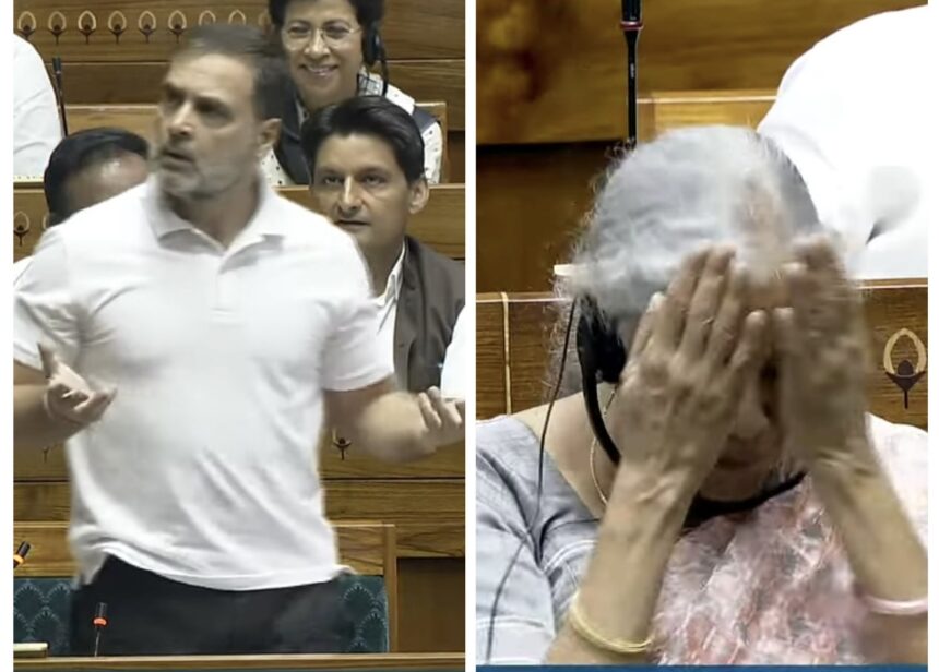 राहुल गांधी का आरोप: केंद्रीय बजट तैयार करने वाले 20 अधिकारियों में सिर्फ 2 ही ओबीसी या अल्पसंख्यक, वित्त मंत्री निर्मला सीतारमण ने माना झेंप”
