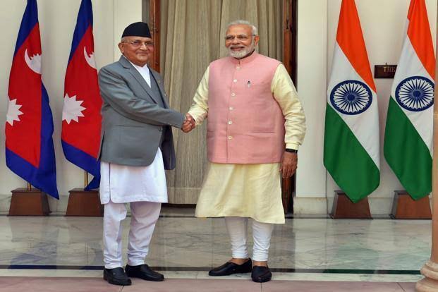 पीएम मोदी ने केपी शर्मा ओली को नेपाल का पीएम बनने पर बधाई दी