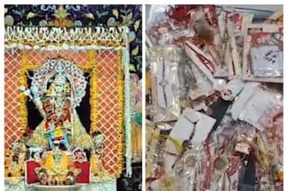 देश-विदेश से ठाकुर श्री बांकेबिहारी को राखियों का सैलाब, वृन्दावन में रक्षाबंधन का अद्भुत नजारा**