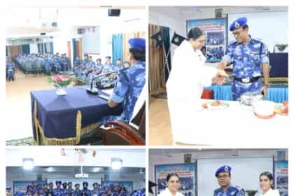 रक्षा बंधन पर ब्रह्म कुमारीज द्वारा 114 बटालियन रैपिड एक्शन फोर्स जालंधर में कार्यक्रम का आयोजन