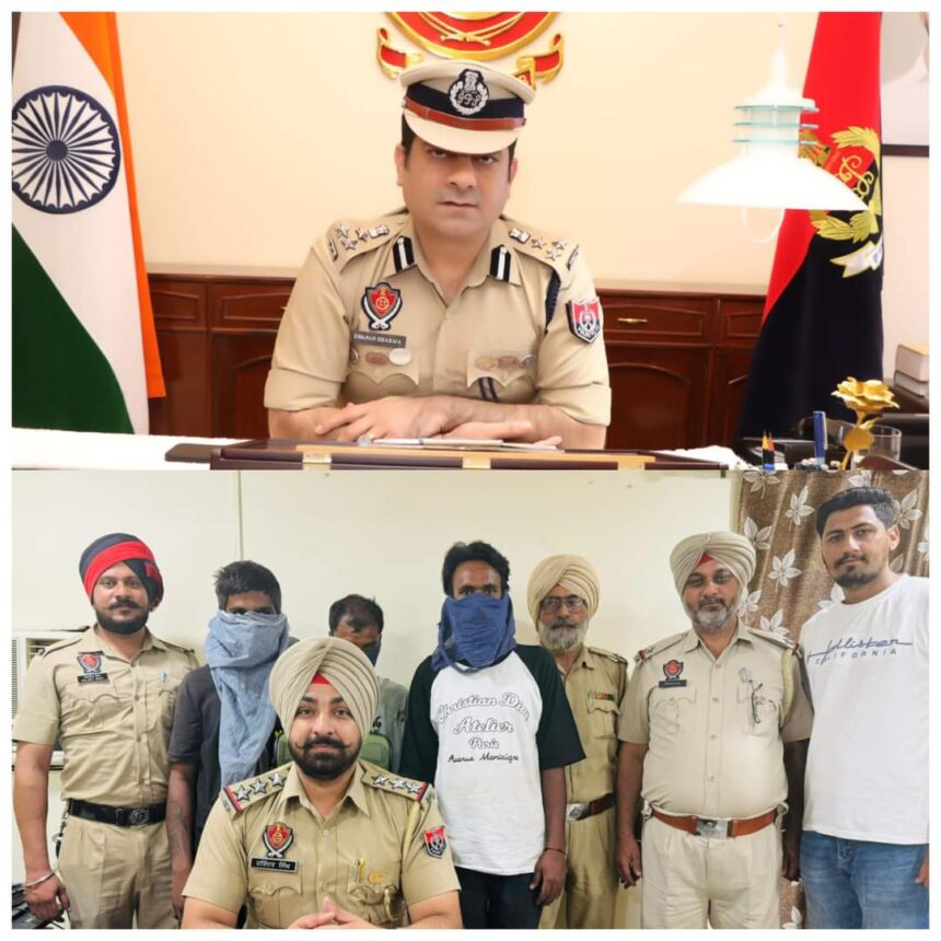 जालंधर में खतरनाक गिरोह का भंडाफोड़: पुलिस ने डकैती और छीनाझपटी के मामलों में बरामद किया ओप्पो मोबाइल, नकदी और चाकू”