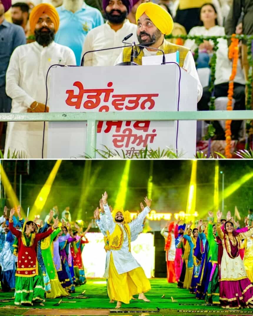 पंजाब में खेल महाकुंभ ‘खेडां वतन पंजाब दियां’ सीजन-3 की धूमधाम से शुरुआत, सीएम भगवंत मान ने किया उद्घाटन**