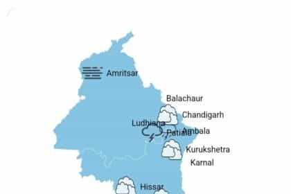 पंजाब में फिर सक्रिय हुआ मानसून: राज्य के कई जिलों में भारी बारिश का अलर्ट जारी**