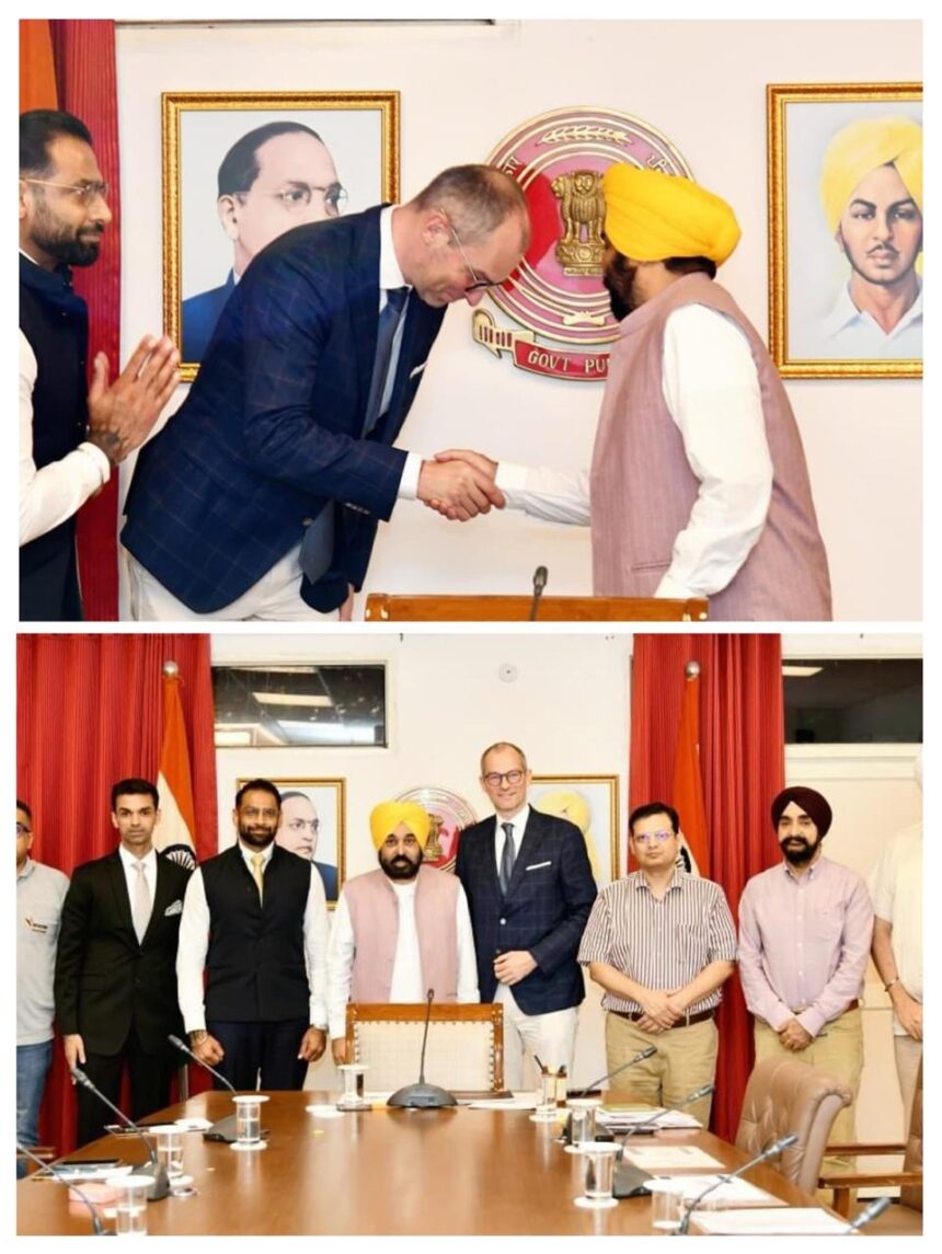 पंजाब में BMW कार पुर्जों के निर्माण के लिए मंडी गोबिंदगढ़ में प्लांट स्थापित होगा, हजारों युवाओं को मिलेगा रोजगार: मुख्यमंत्री भगवंत मान