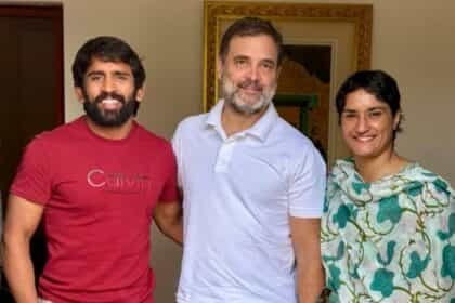 राहुल गांधी से मुलाकात के बाद बढ़ी संभावनाएं: हरियाणा चुनाव में बजरंग पूनिया और विनेश फोगाट का उतरना तय?**