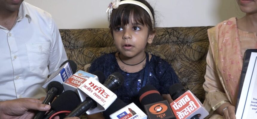 लुधियाना की 6 वर्षीय अनायेशा ने रचा इतिहास, गिनीज वर्ल्ड रिकॉर्ड्स में दर्ज हुआ नाम”**