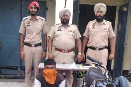 जालंधर पुलिस की बड़ी कार्रवाई: हाई-टेक नाके में 4.65 ग्राम हेरोइन और बिना नंबर की मोटरसाइकिल जब्त”