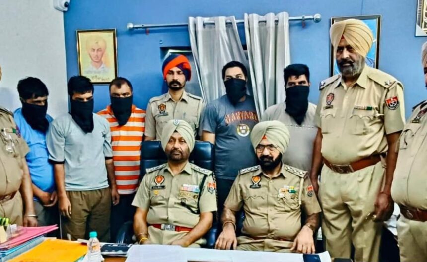 जालंधर ग्रामीण पुलिस को बड़ी सफलता: सरपंच और उसके परिवार पर बेरहमी से हमला करने के आरोप में 5 लोगों को गिरफ्तार किया गया