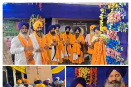 गुरु नानक देव जी की शादी की सालगिरह पर ऐतिहासिक गुरुद्वारा कंध साहिब में विशेष अमृत संचार कार्यक्रम का आयोजन, 109 बुजुर्ग महिलाओं ने ग्रहण किया अमृत”