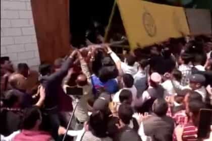 शिमला में अवैध मस्जिद निर्माण के खिलाफ जोरदार प्रदर्शन, धाली सुरंग पर भिड़े प्रदर्शनकारी और पुलिस”