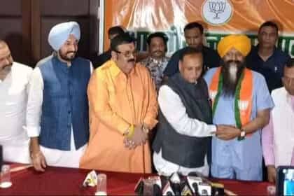 शिअद छोड़ भाजपा में शामिल हुए सोहन ठंडल को भाजपा ने चब्बेवाल से दी टिकट, 3 घंटे पहले पार्टी में हुए थे शामिल