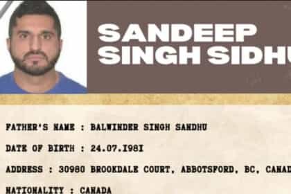 भारत का सख्त एक्शन, कनाडा बॉर्डर पुलिस का अफसर संदीप सिंह सिद्धू भगोड़ा घोषित