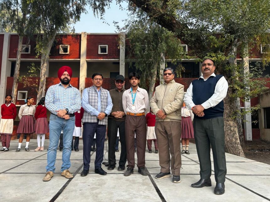 मानसा में ‘खेड़ा वतन पंजाब दिया’ खेल प्रतिस्पर्धा में कार्तिक ने जूडो में दूसरा स्थान हासिल कर बढ़ाया विद्यालय का गौरव”