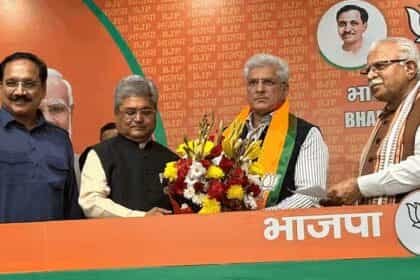 आप छोड़ने के बाद भाजपा में शामिल हुए कैलाश गहलोत