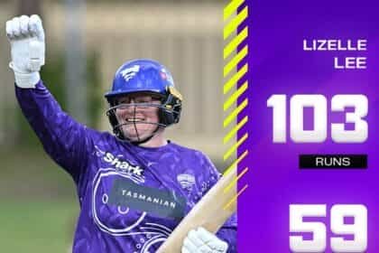 WBBL 2024: लिजेल ली ने बिग बैश लीग में मचाया कोहराम, उड़ाए 13 चौके…4 छक्के, लगातार दूसरी सेंचुरी ठोक रचा इतिहास
