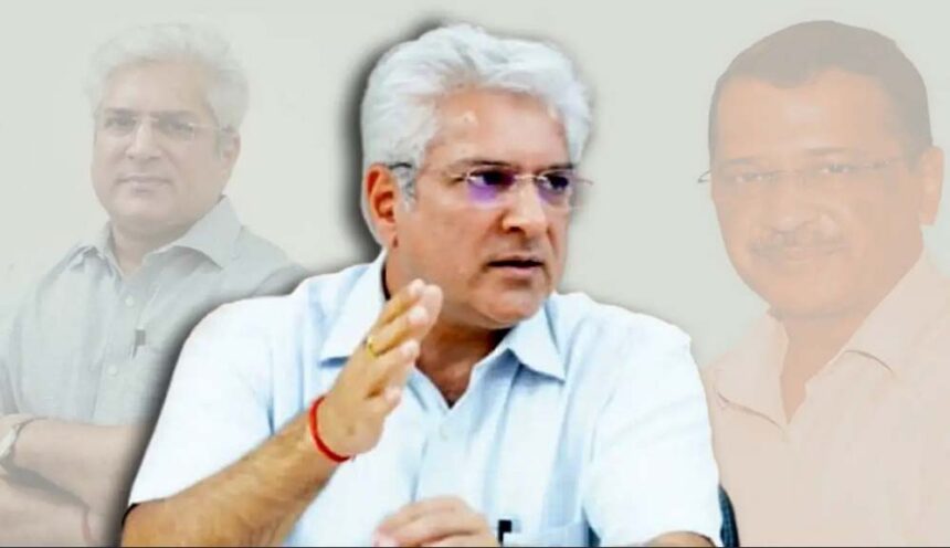 दिल्ली विधानसभा चुनाव से ठीक पहले आम आदमी पार्टी को बड़ा झटका लगा, कैलाश गहलोत ने AAP से दिया इस्तीफा