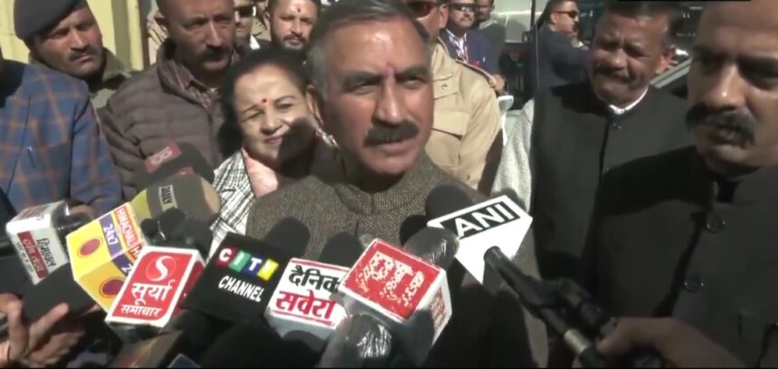 मुख्यमंत्री सुखविंदर सिंह सुक्खू ने ईवीएम पर उठाए सवाल, बैलेट पेपर से चुनाव कराने का प्रस्ताव”