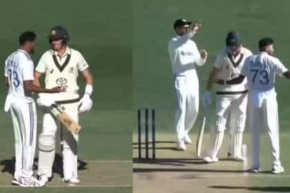 लाबुशेन और सिराज में तीखी बहस : लाबुशेन पर फूटा सिराज का गुस्सा, किंग कोहली ने दिखाया अपना विराट रूप