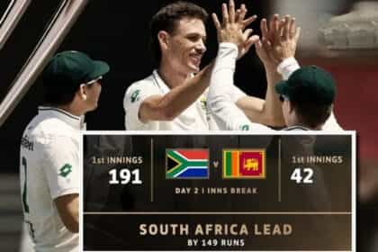 SA vs SL 1st Test : श्रीलंकाई 42 रन पर ढेर, मार्को जेनसन ने लिए 7 विकेट