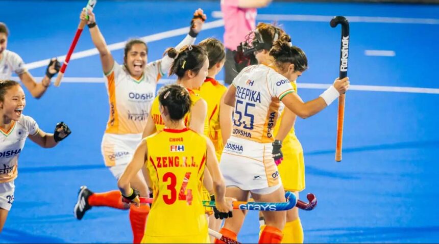 एशियन चैंपियंस ट्रॉफी हॉकी के फाइनल में भारत ने चीन को 1-0 से हराया