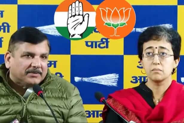 Delhi Elections 2025 : आतिशी का आरोप-कांग्रेस ने भाजपा से गुपचुप किया गठबंधन