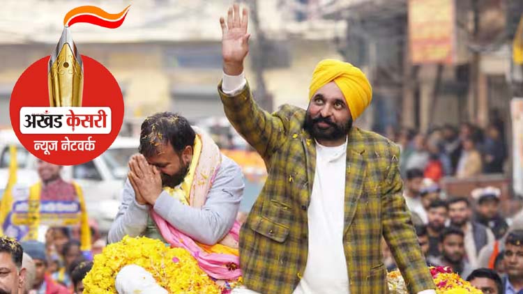 भगवंत मान ने दिल्ली में किया धुंआधार प्रचार, बीजेपी पर जमकर साधा निशाना