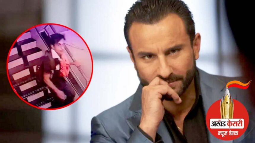 Saif Ali Khan Attack: बॉलीवुड अभिनेता सैफ अली खान पर हमला करने वाले की पहली तस्वीर आई सामने, CCTV में सीढ़ियों से भागता दिखा आरोपी