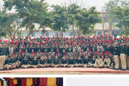 NCC कैडेटों का थलसेना अटैचमेन्ट कैम्प का जालन्धर कैन्ट में शुभारम्भ