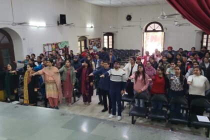 ਸਰਕਾਰੀ ਕਾਲਜ ਆਫ ਐਜੂਕੇਸ਼ਨ, ਜਲੰਧਰ ਵੱਲੋਂ ਰਾਸ਼ਟਰੀ ਵੋਟਰ ਦਿਵਸ ਮਨਾਇਆ ਗਿਆ