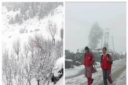 हिमाचल प्रदेश में भारी बारिश बर्फबारी का दौर जारी, दो एन एच सहित 211 सड़कें यातायात के लिए बाधित