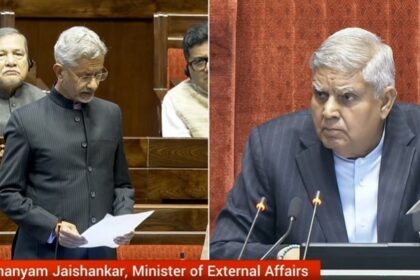 अमेरिका से निर्वासित भारतीय नागरिकों के मुद्दे पर राज्यसभा में बोले जयशंकर, सरकार कर रही है अमेरिकी प्रशासन से संवाद**
