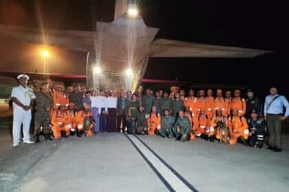 ऑपरेशन ब्रह्मा: म्यांमार पहुंची NDRF की पहली टीम