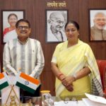 दिल्ली की मुख्यमंत्री रेखा गुप्ता से मिले अमित तनेजा,  दिल्ली में आज ट्रिपल इंजन सरकार बनने पर दी बधाई