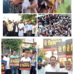 पहलगाम आतंकी हमले के खिलाफ के आम आदमी पार्टी के कार्यकर्ताओं के नेतृत्व में निकाले गए कैंडल मार्च में मानवता का सागर शामिल हुआ