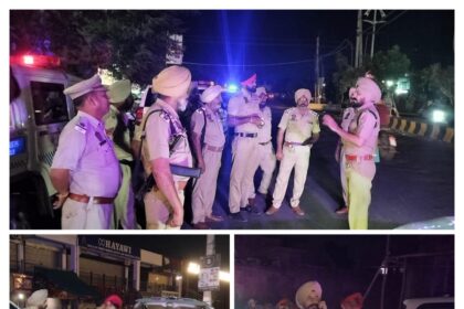कमिश्नरेट पुलिस द्वारा 46 चेकपॉइंट और 23 पुलिस गश्ती दलों के साथ रात में की जा रही है शहर की रखवाली : पुलिस कमिश्नर धनप्रीत कौर