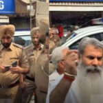 लुधियाना: कांग्रेस उम्मीदवार भारत भूषण आशु और पुलिस के बीच झड़प