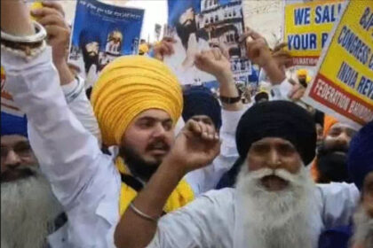 अमृतसर : ऑपरेशन ब्लू स्टार की 41वीं बरसी; खालिस्तान जिंदाबाद के नारे लगाते लोग और हाथों में जरनैल सिंह भिंडरांवाला के पोस्टर