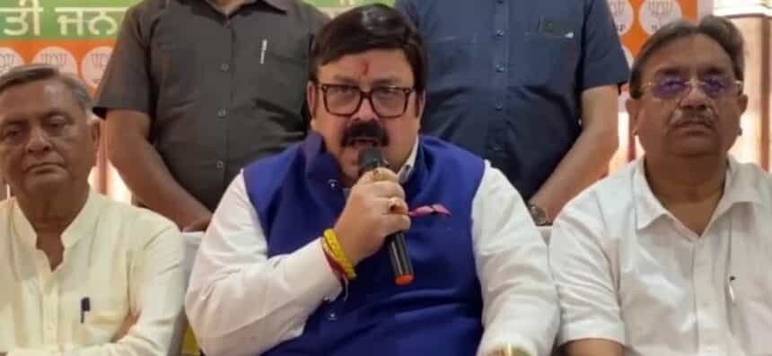31 मई तक नशा मुक्त पंजाब का वादा निकला झूठा: जालंधर में भाजपा नेताओं की प्रेस कॉन्फ्रेंस में श्वेत मलिक ने साधा मान सरकार पर निशाना