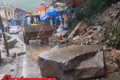 लैंडस्लाइड के चलते केदारनाथ हाईवे फिर बंद,  31 राज्यों में बारिश की चेतावनी-मौसम विभाग