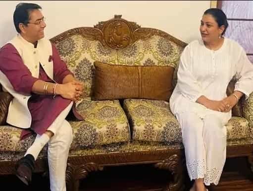 विधायक अनमोल गगन मान का इस्तीफा नामंजूर: AAP पार्टी प्रधान अमन अरोड़ा ने अनमोल मान से की मुलाकात