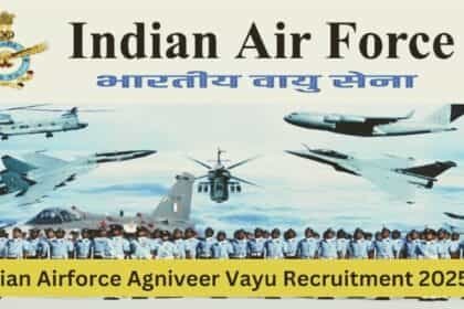 भारतीय वायुसेना में अग्निवीर वायु के पद पर भर्ती के लिए 31 जुलाई तक ऑनलाइन रजिस्ट्रेशन, 25 सितंबर को ऑनलाइन परीक्षा