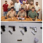 जालंधर कमिश्नरेट की CIA स्टाफ को बड़ी सफलता, फतेह गैंग के दो सदस्य गिरफ्तार; 5 अवैध पिस्तौल, 10 जिंदा कारतूस और 50 ग्राम हैरोइन बरामद
