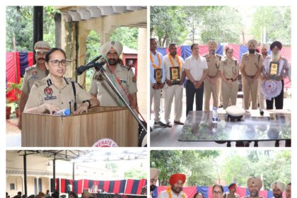 जालंधर कमिश्नरेट पुलिस ने सेवानिवृत्त हो रहे नौ पुलिस अधिकारियों को दी भावभीनी विदाई**