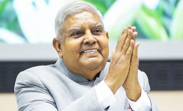 उपराष्ट्रपति जगदीप धनखड़ का इस्तीफा मंजूर; प्रधानमंत्री नरेंद्र मोदी बोले- उत्तम स्वास्थ्य की कामना करता हूं