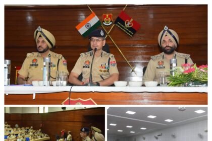 स्वतंत्रता दिवस से पहले पंजाब में सुरक्षा कड़ी: डीजीपी गौरव यादव ने आतंकवाद-रोधी रणनीतियों की समीक्षा, नशा और गैंगस्टरों पर कार्रवाई तेज करने के निर्देश”