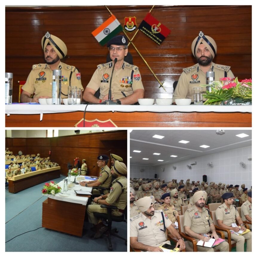 स्वतंत्रता दिवस से पहले पंजाब में सुरक्षा कड़ी: डीजीपी गौरव यादव ने आतंकवाद-रोधी रणनीतियों की समीक्षा, नशा और गैंगस्टरों पर कार्रवाई तेज करने के निर्देश”
