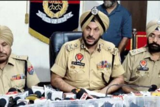 खुफिया सूचना के आधार पर अमृतसर पुलिस ने हथियार तस्करी में लिप्त 4 आरोपियों को किया गिरफ्तार: इटली मेड PX5 9mm, ऑस्ट्रिया मेड Glock 9mm और .30 बोर  सहित 7 पिस्टल बरामद