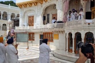 अमृतसर – हरजोत बैंस अकाल तख्त साहिब में पेश होकर अपनी गलती स्वीकार की