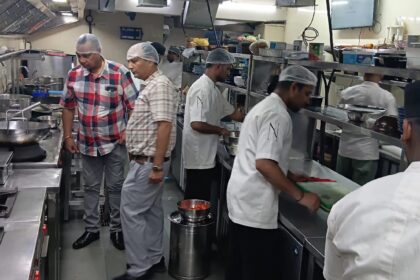 खाद्य सुरक्षा टीम ने नोटोरियस क्लब का निरीक्षण किया, दो खाद्य पदार्थों के नमूने लिए*